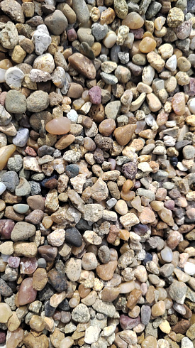 Kamenclub.ru: Галька окат (серо-желтая) фр.5-10 мм. купить  в Брянске галька речная рыжий, желтый, рыжий, серо-желтый речная окатанная галька декоративная 5000 руб/т   фото КАМЕНЬ КЛУБ