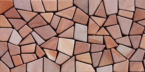 Kamenclub.ru: Песчаник брусчатка (Готика) art PSK-L-01  купить в Брянске    2600 руб/кв.м    фото КАМЕНЬ КЛУБ