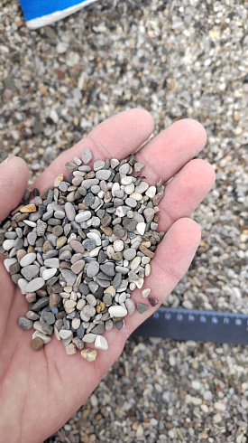фото Галька черноморская фр. 3-5 мм. купить в Брянске  в интернет-портале КАМЕНЬ КЛУБ