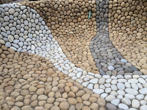 Kamenclub.ru: Песчаник ядра, фр. 100-300 мм  купить в Брянске песчаник бежевый серый рыжий речная галька 5 000 руб/т   фото КАМЕНЬ КЛУБ