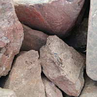 Яшма красная  (фр. 70-100 мм) фото Камень Клуб  купить в Брянске