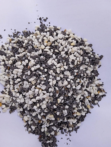 Kamenclub.ru: Мраморная крошка (щебень крошка микс: белый-зеленый-розовый) фр. 5-10 мм  купить в Брянске мрамор белый, зеленый, розовый, разноцветный, молочный декоративная ландшафтная мраморная крошка 9500 руб/т   фото КАМЕНЬ КЛУБ