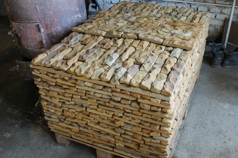 Kamenclub.ru: Песчаник (плитка) art PSG-5-02  купить в Брянске    2400 руб/кв.м   фото КАМЕНЬ КЛУБ