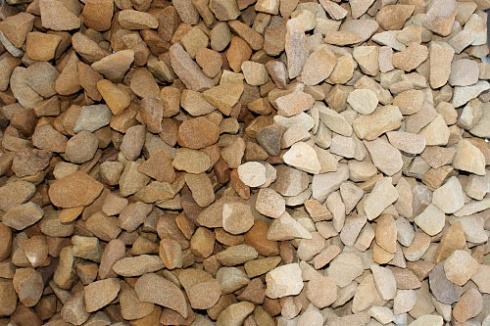 Kamenclub.ru: Щебень крошка желтый (песчаник) фр. 20-40 мм.  купить в Брянске песчаник бежевый рыжий каменная крошка песчаника 9500 руб/т   фото КАМЕНЬ КЛУБ