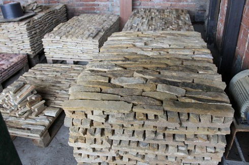 Kamenclub.ru: Песчаник (хворост) art PSG-5-06  купить в Брянске    1 900 руб/кв.м   фото КАМЕНЬ КЛУБ