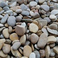 Галька каспийская фр. 3-10 мм.  купить в Брянске фото Камень Клуб