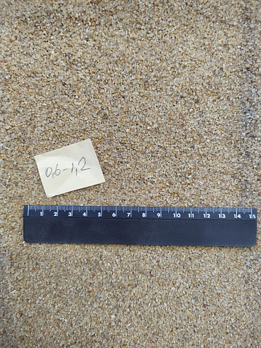 Кварцевый песок для площадок фр. 0,6-1,2 мм.  купить в Брянске фото Камень Клуб