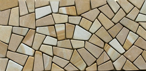 Kamenclub.ru: Песчаник брусчатка (Готика) art PSG-L-01  купить в Брянске    2300 руб/кв.м   фото КАМЕНЬ КЛУБ