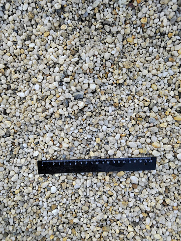 фото Галька крымская жемчужная фр. 3-5 мм. купить в Брянске  в интернет-портале КАМЕНЬ КЛУБ