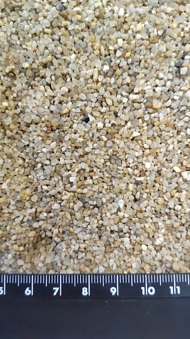 Кварцевый песок для площадок фр. 0,8 - 2 мм.  купить в Брянске фото Камень Клуб