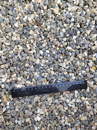 Галька крымская прибрежная фр. 5-10 мм.  купить в Брянске фото Камень Клуб