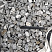 Kamenclub.ru: Щебень галтованный черный (мрамор) фр.40-70 мм.  купить в Брянске мрамор черный с белыми прожилками, черный, белый щебень галтованный округлый 13500 руб/т   фото КАМЕНЬ КЛУБ