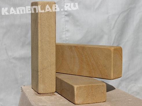 Kamenclub.ru: Бордюр садовый (песчаник) art PSG-B-01  купить в Брянске    500 руб за 1 мп   фото КАМЕНЬ КЛУБ