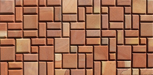 Kamenclub.ru: Песчаник (Римская кладка) art PSK-L-02  купить в Брянске    3950  руб/кв.м   фото КАМЕНЬ КЛУБ