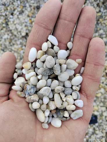 фото Галька крымская жемчужная фр. 5-10 мм. в интернет-портале КАМЕНЬ КЛУБ