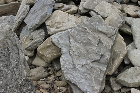 Kamenclub.ru: Песчаник декоративный ландшафтный (фр. 300-500 мм)  купить в Брянске песчаник желтый рыжий серый зеленый валун речной окатанный природный песчаника 4 500 руб/т   фото КАМЕНЬ КЛУБ