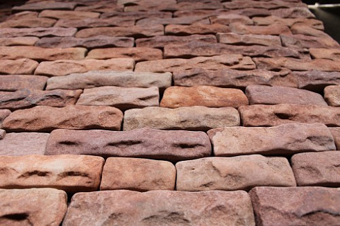 Kamenclub.ru: Песчаник плитка art PSK-5-02  купить в Брянске    2 000 руб/кв.м   фото КАМЕНЬ КЛУБ